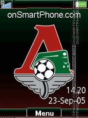 FC Lokomotiv Black C902 theme screenshot
