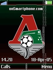 FC Lokomotiv Black K790 theme screenshot