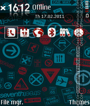 Signs 03 theme screenshot