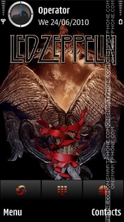 led zeppelin theme screenshot
