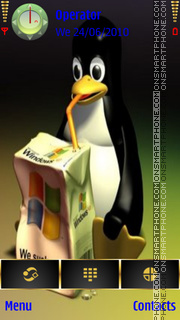 Linux Vs Windows theme screenshot