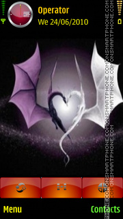 Dragon heart theme screenshot